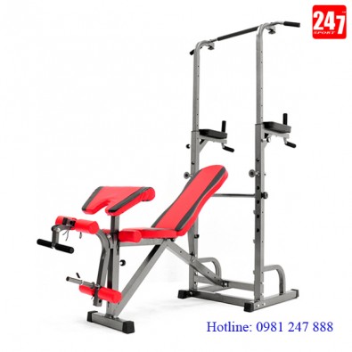 Bộ ghế tập tạ và xà đơn xà kép ProGym FX01