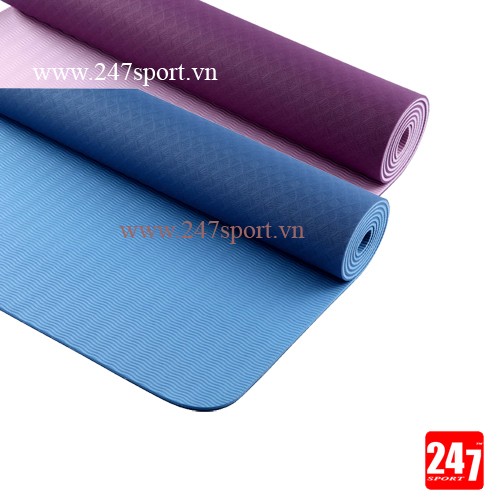 Thảm tập yoga cao cấp 2 lớp giá rẻ nhất