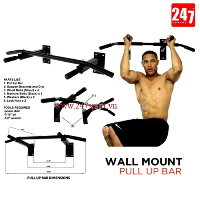 Xà đơn đa năng P90X Wall Pull Up Bar